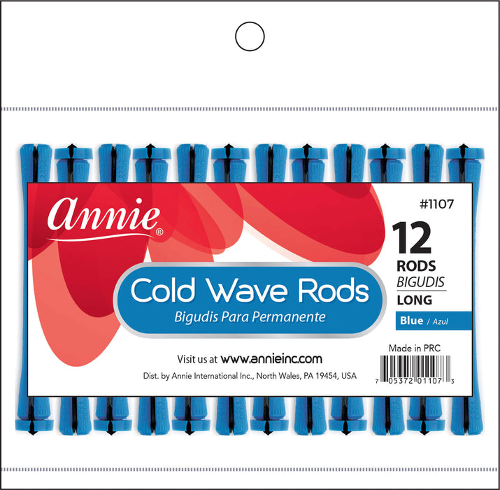 Cold Wave Rods Size Long / Blue 12Pc #1107 (12 PACKS)