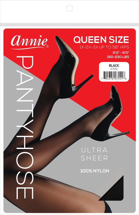 Ultra Sheer Pantyhose - Queen Size (6 PIECES)