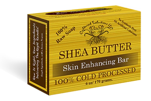 Signature 100% Cold Processed Raw Butter Soap 6oz