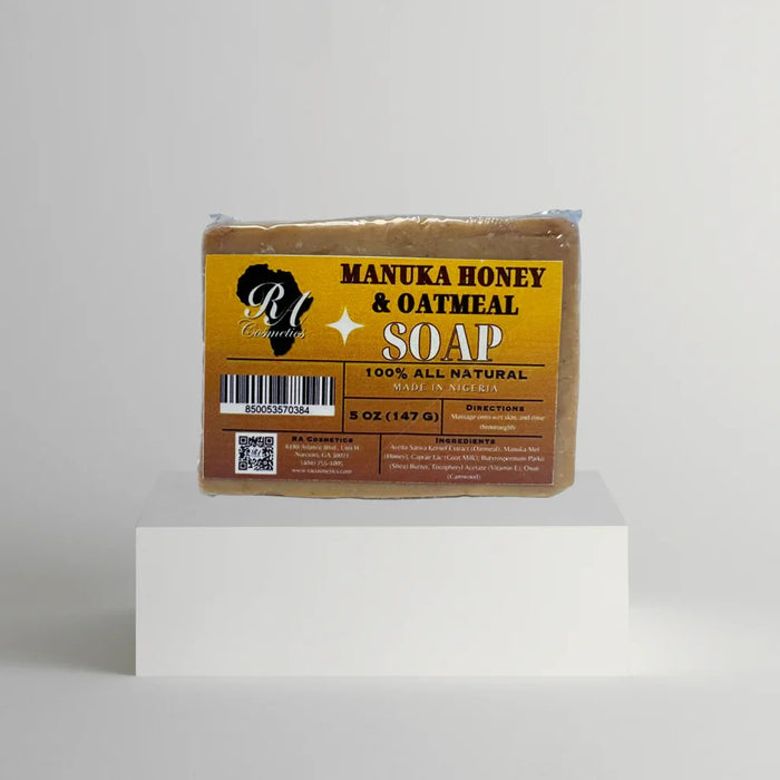 RA 100% All Natural Manuka Honey & Oatmeal Soap Bar 5oz