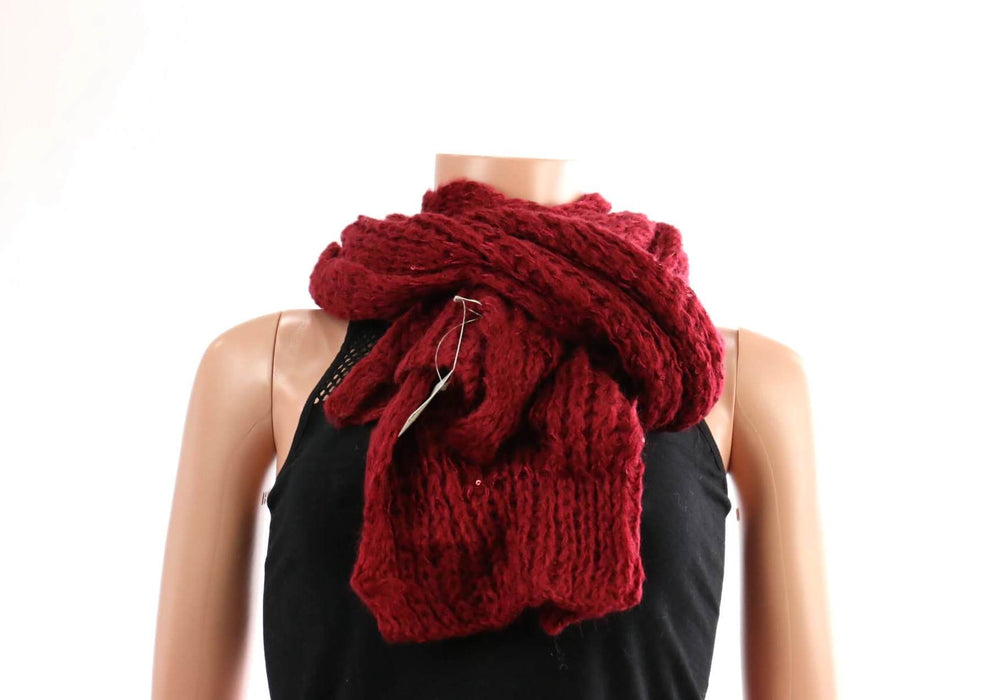 Knitted Sequin Scarf #AACG0406 (PC)