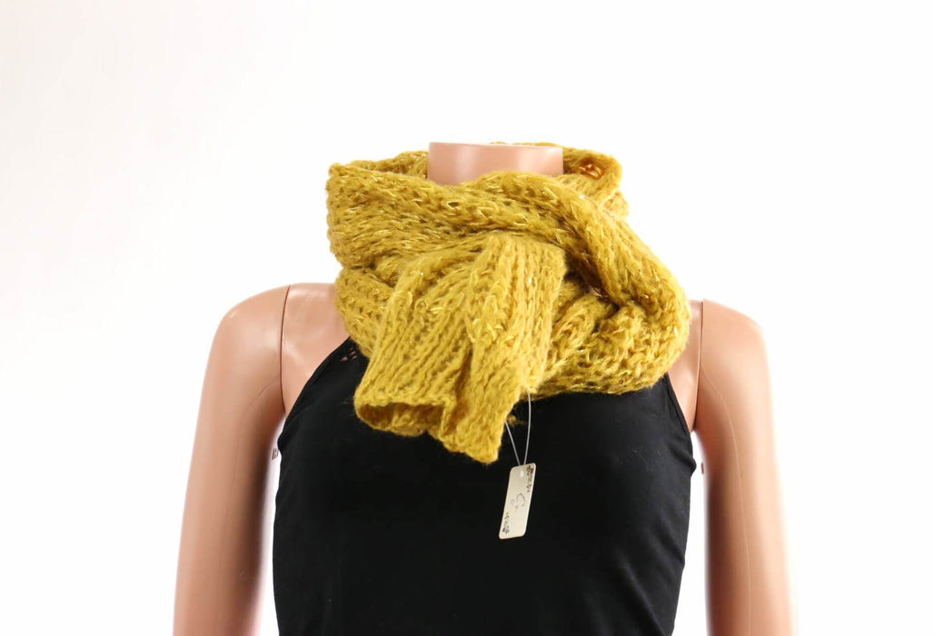 Knitted Sequin Scarf #AACG0406 (PC)