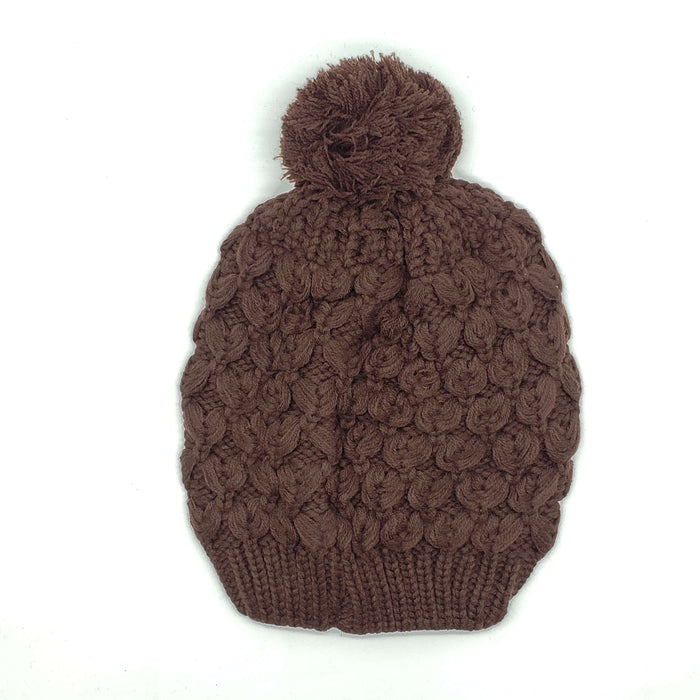 Knitted Pom Pom Beanie #AACG0663 (PC)