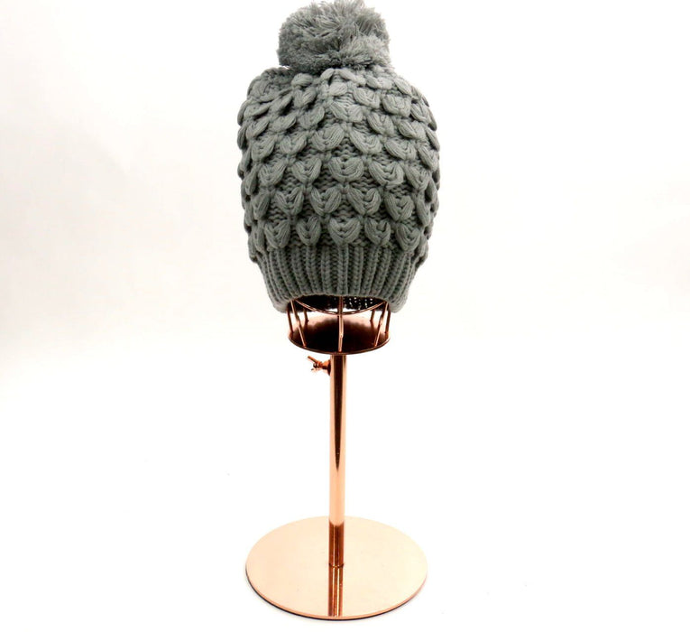 Knitted Pom Pom Beanie #AACG0663 (PC)