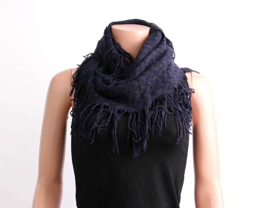 Knitted Infinity Pattern Scarf #AACG0836 (PC)