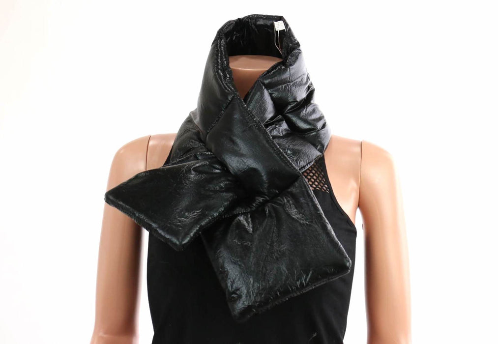 Puff Scarf / Black #AS225 (PC)