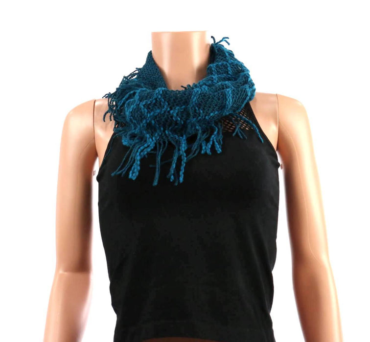 Knitted Two-tone Scarf #SCF162I (PC)