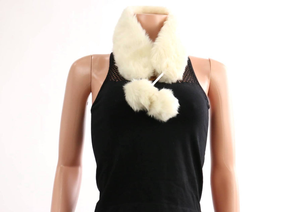 Furry Pom Pom Scarf #SF106 (PC)