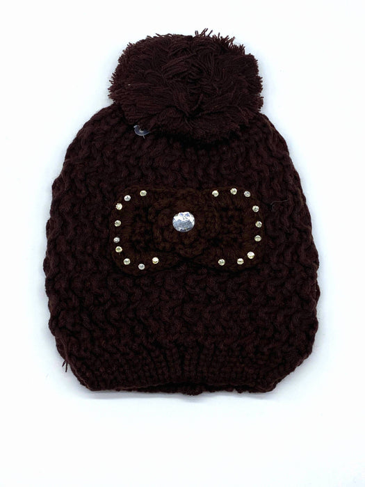 Bow Tie Design Beanie #HT17967 (PC)