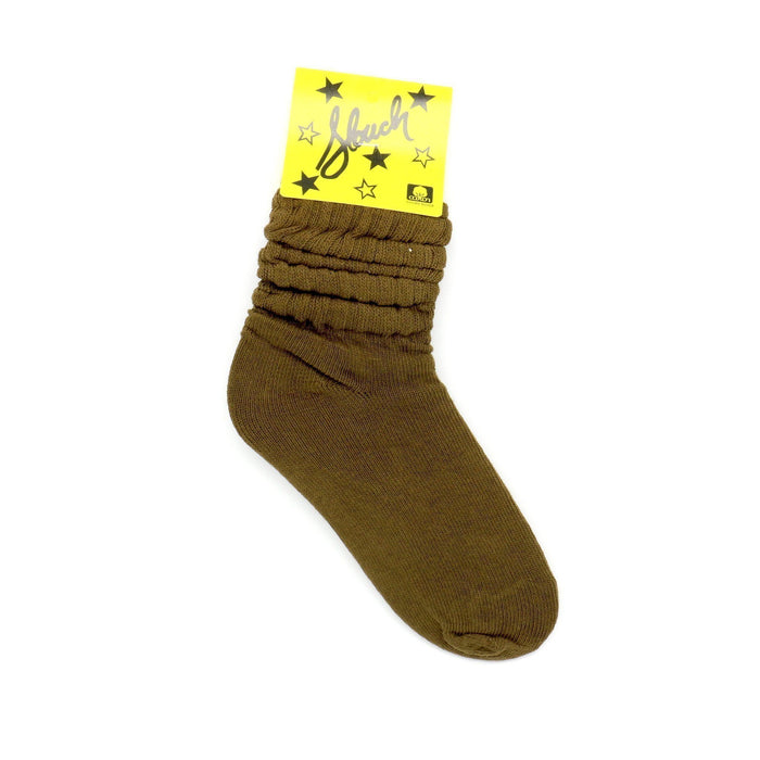 WHOLESALE-SLOUCH-SOCKS-BROWN