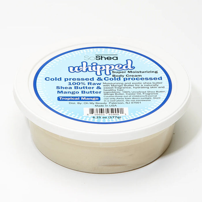 SOSHEA Whipped Shea Butter 6.25oz