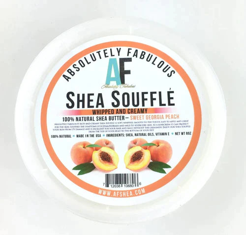 Shea Souffle Whipped And Creamy 100% Natural Shea Butter 8oz