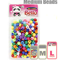 MEDIUM Hair Beads / LARGE Pack #BR9