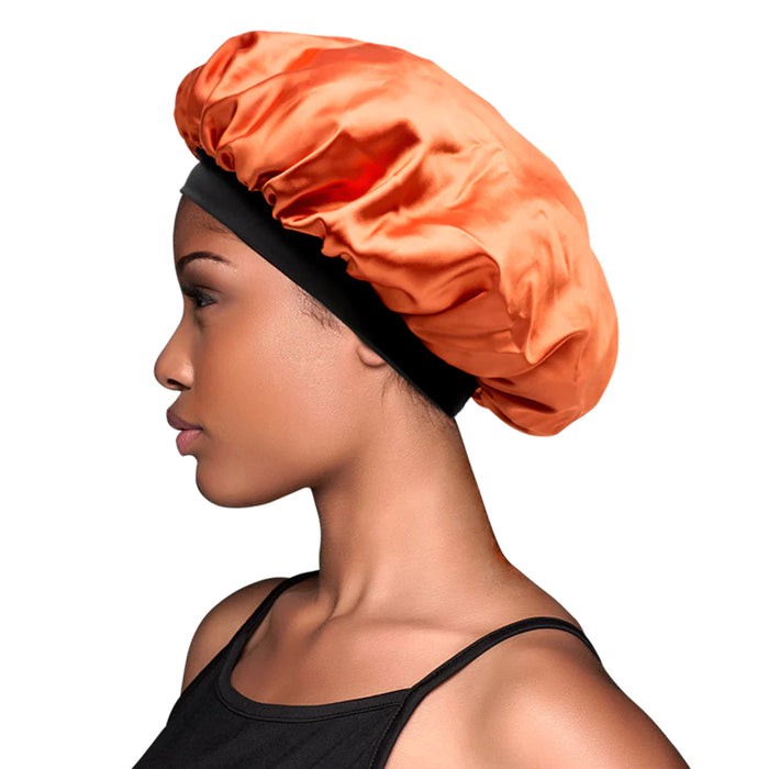 Evolve Satin Bonnet / Orange #666